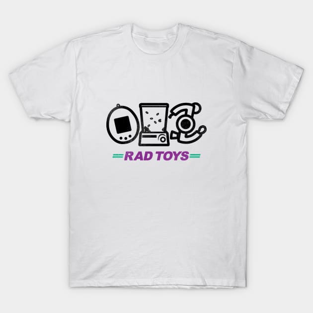 Rad toys T-Shirt by ntesign